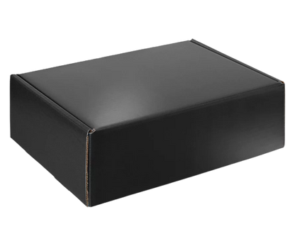 Black Shipping Box