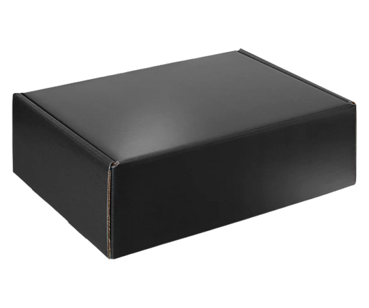 Black Shipping Box